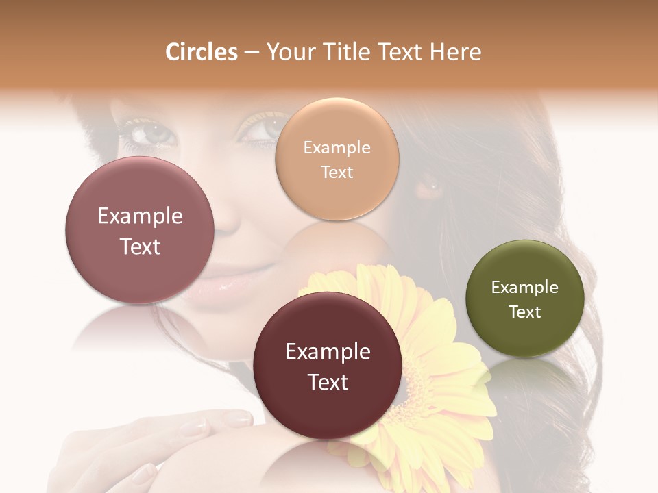 Eyes Cosmetics Spa PowerPoint Template