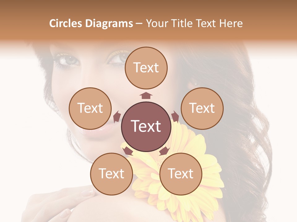 Eyes Cosmetics Spa PowerPoint Template