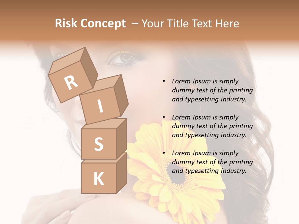 Eyes Cosmetics Spa PowerPoint Template