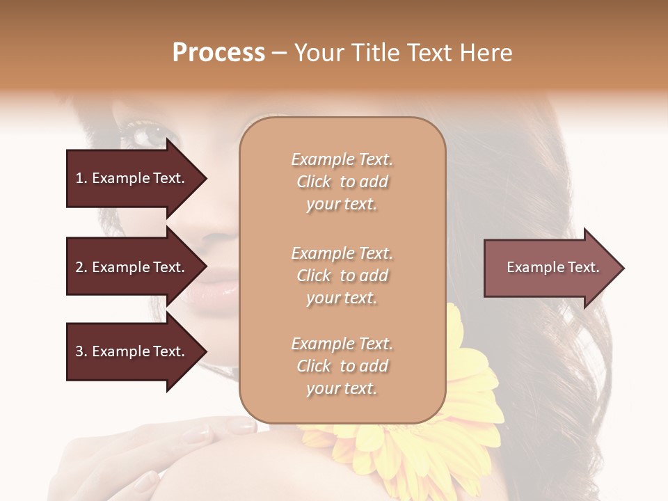 Eyes Cosmetics Spa PowerPoint Template