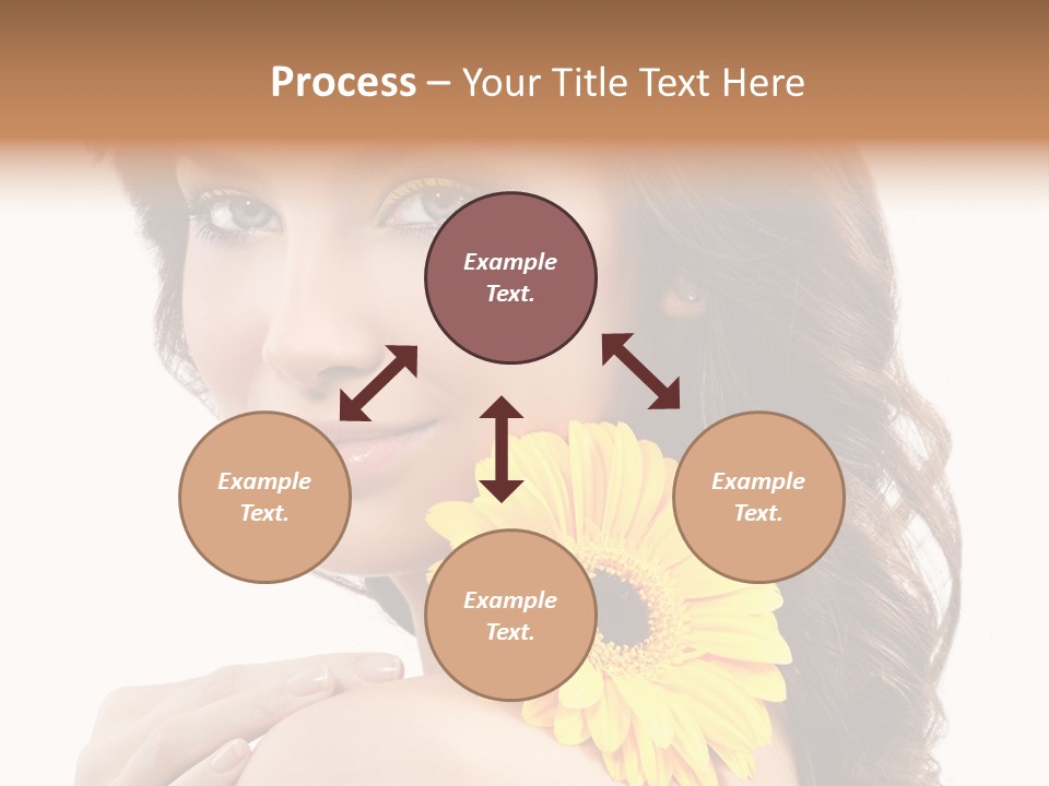 Eyes Cosmetics Spa PowerPoint Template