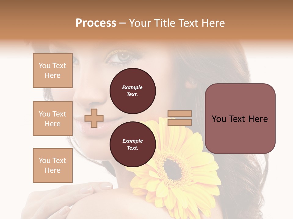 Eyes Cosmetics Spa PowerPoint Template