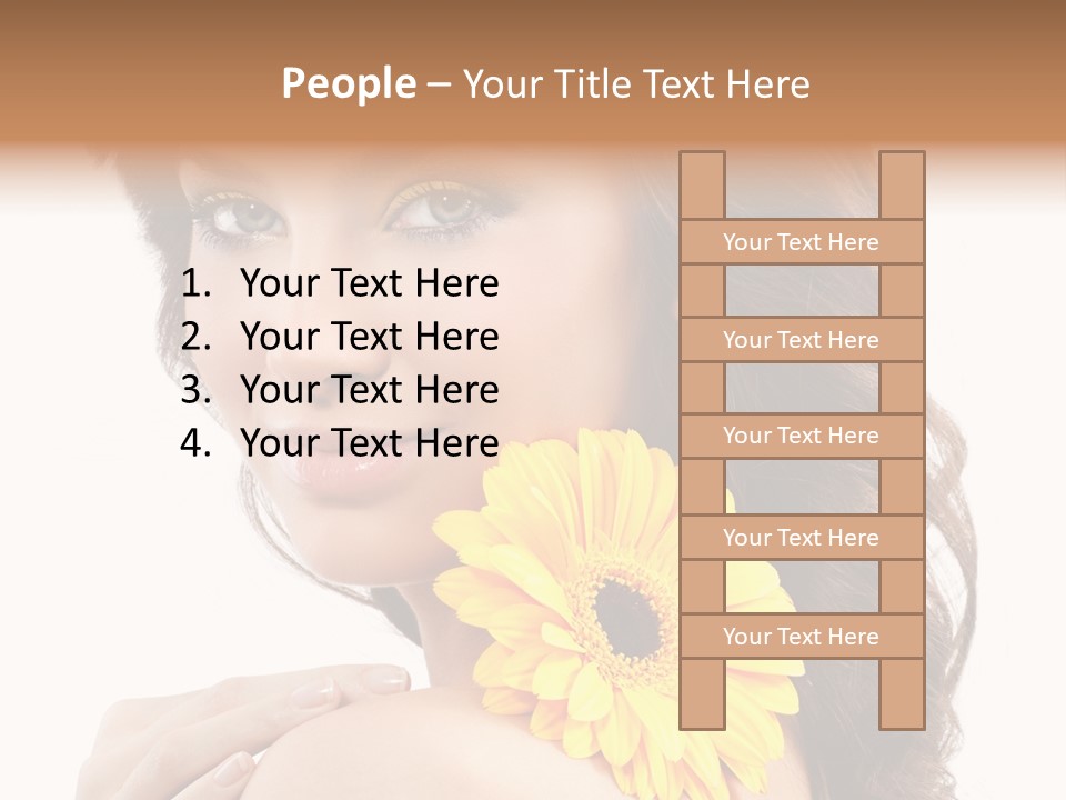 Eyes Cosmetics Spa PowerPoint Template