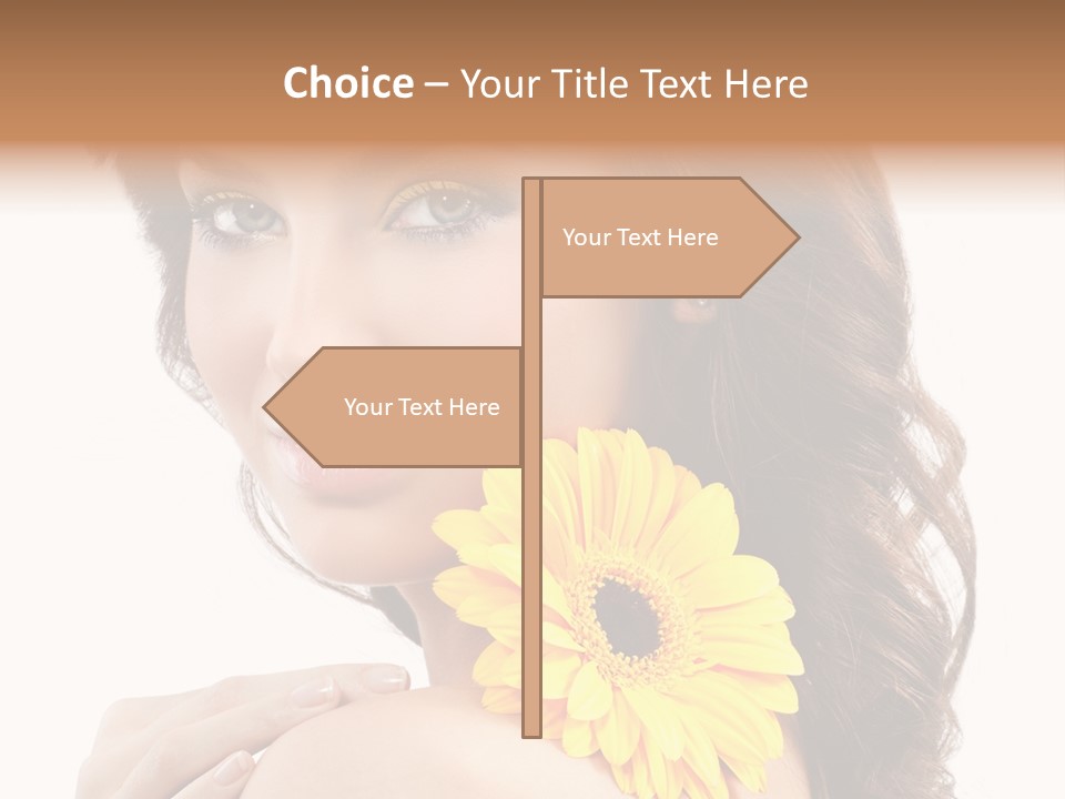 Eyes Cosmetics Spa PowerPoint Template
