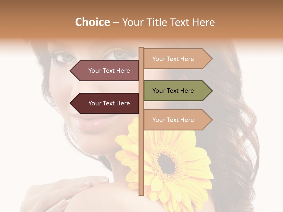 Eyes Cosmetics Spa PowerPoint Template