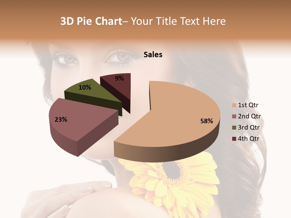 Eyes Cosmetics Spa PowerPoint Template