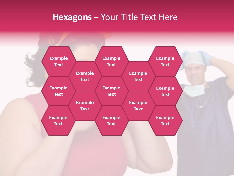 Fun Female Big PowerPoint Template