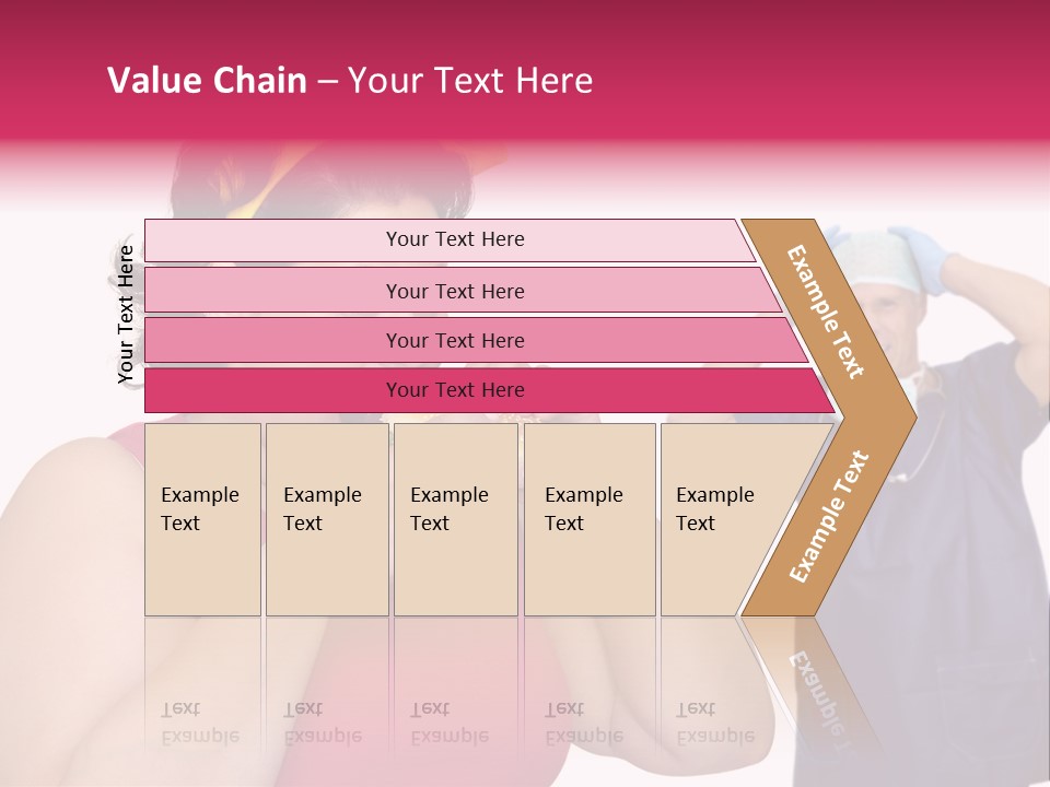 Fun Female Big PowerPoint Template