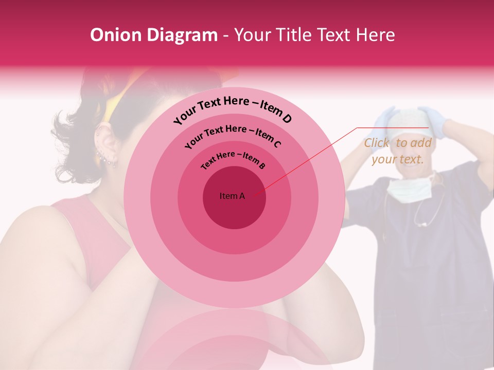 Fun Female Big PowerPoint Template