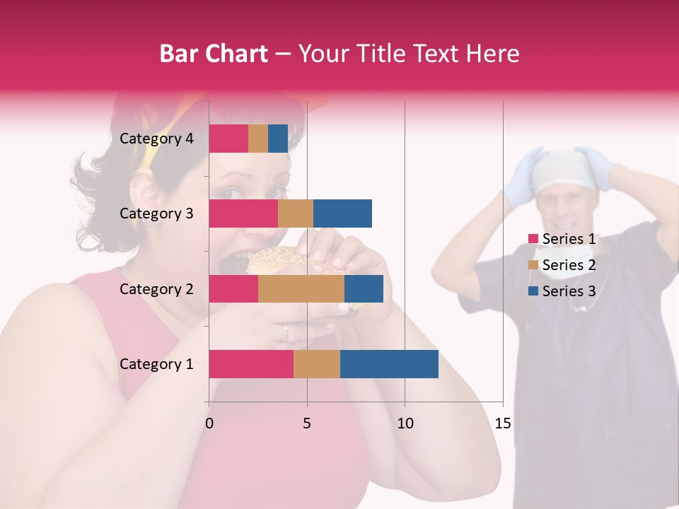 Fun Female Big PowerPoint Template