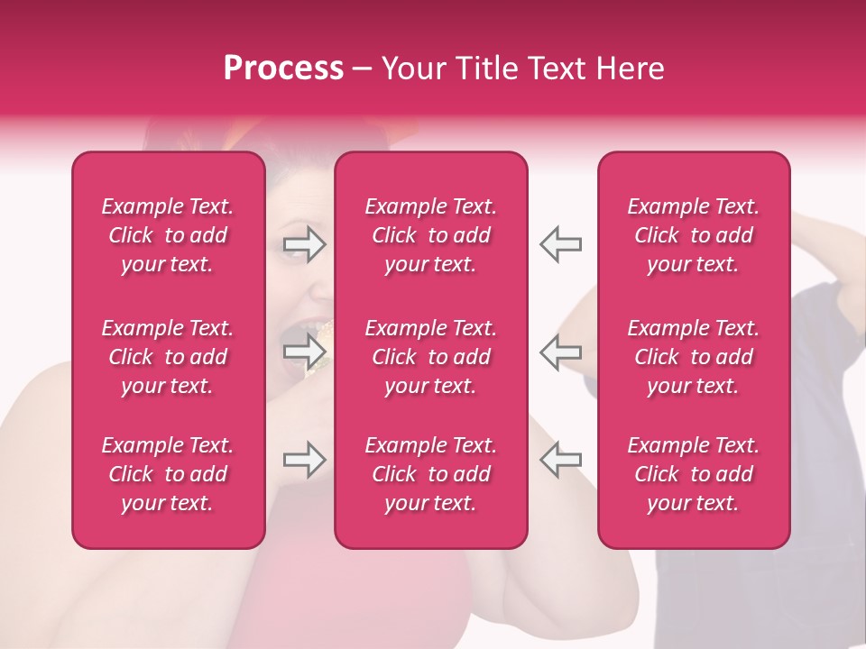 Fun Female Big PowerPoint Template