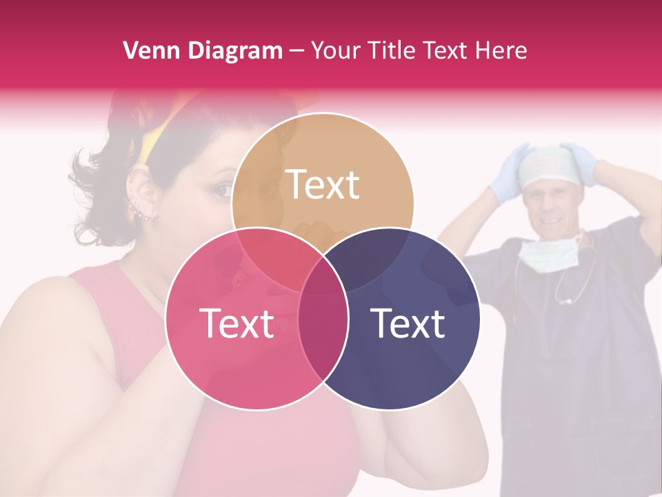 Fun Female Big PowerPoint Template