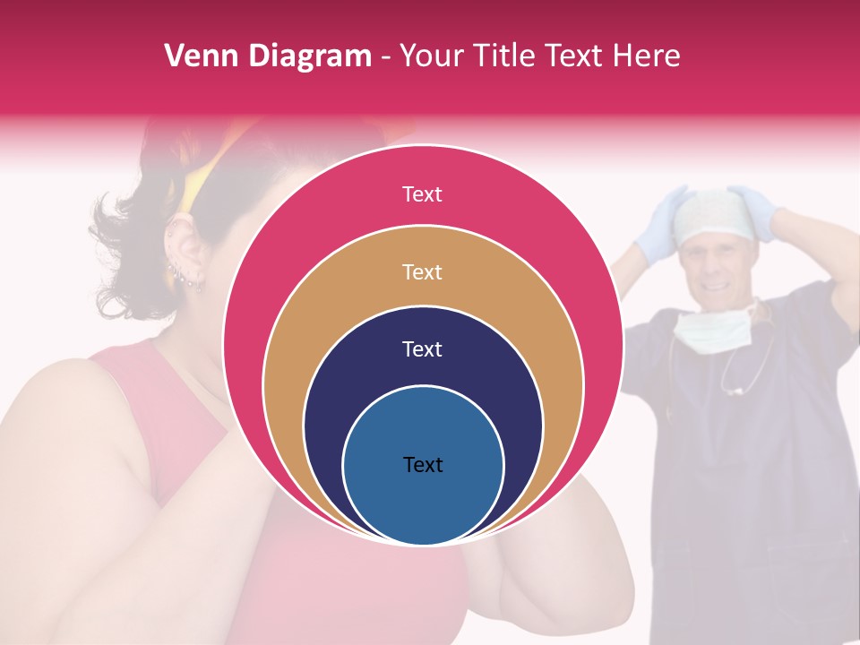 Fun Female Big PowerPoint Template