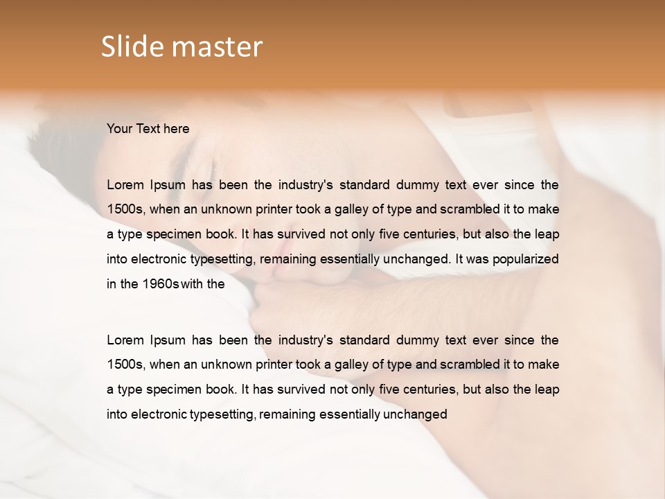 Character Room People PowerPoint Template