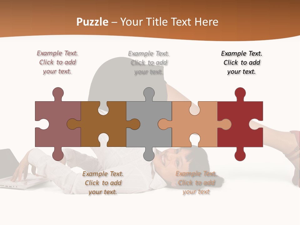 Sexy Mail Chatting PowerPoint Template