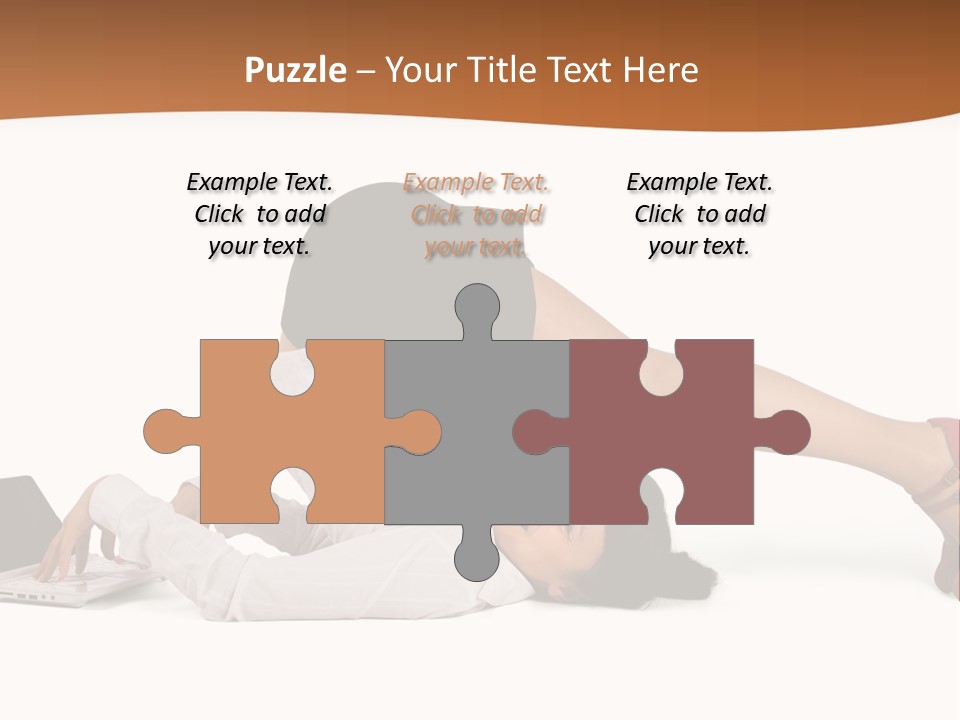 Sexy Mail Chatting PowerPoint Template