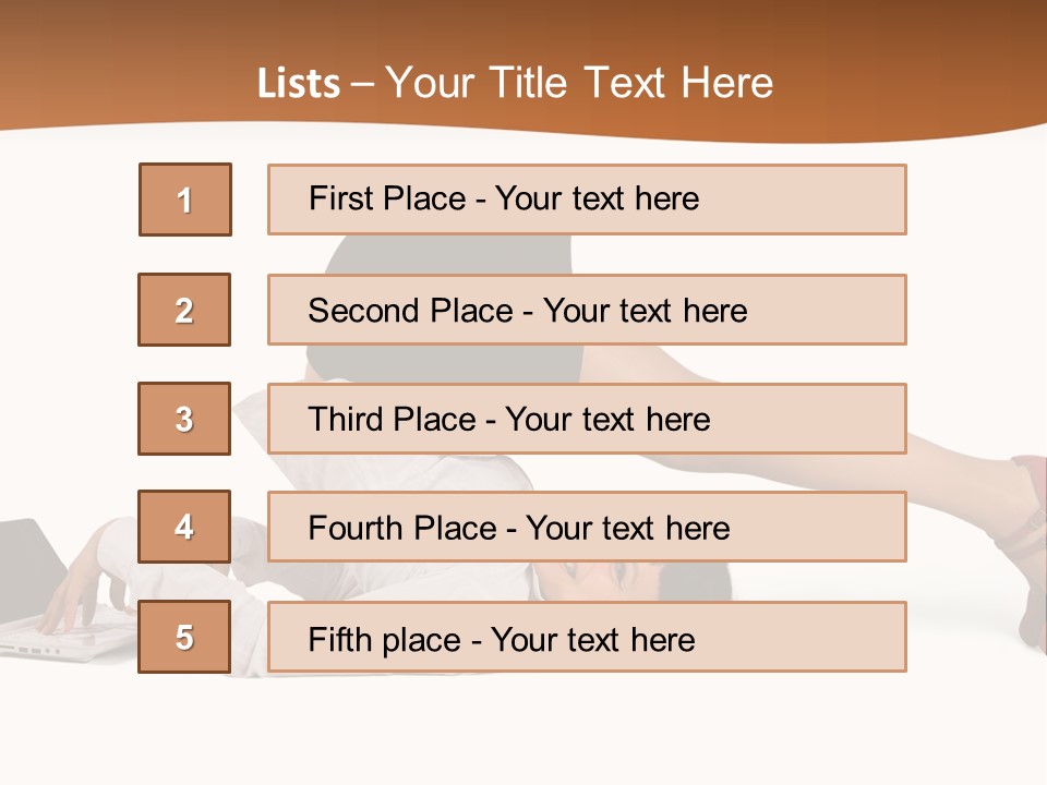 Sexy Mail Chatting PowerPoint Template