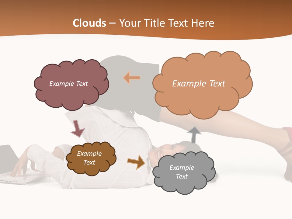 Sexy Mail Chatting PowerPoint Template