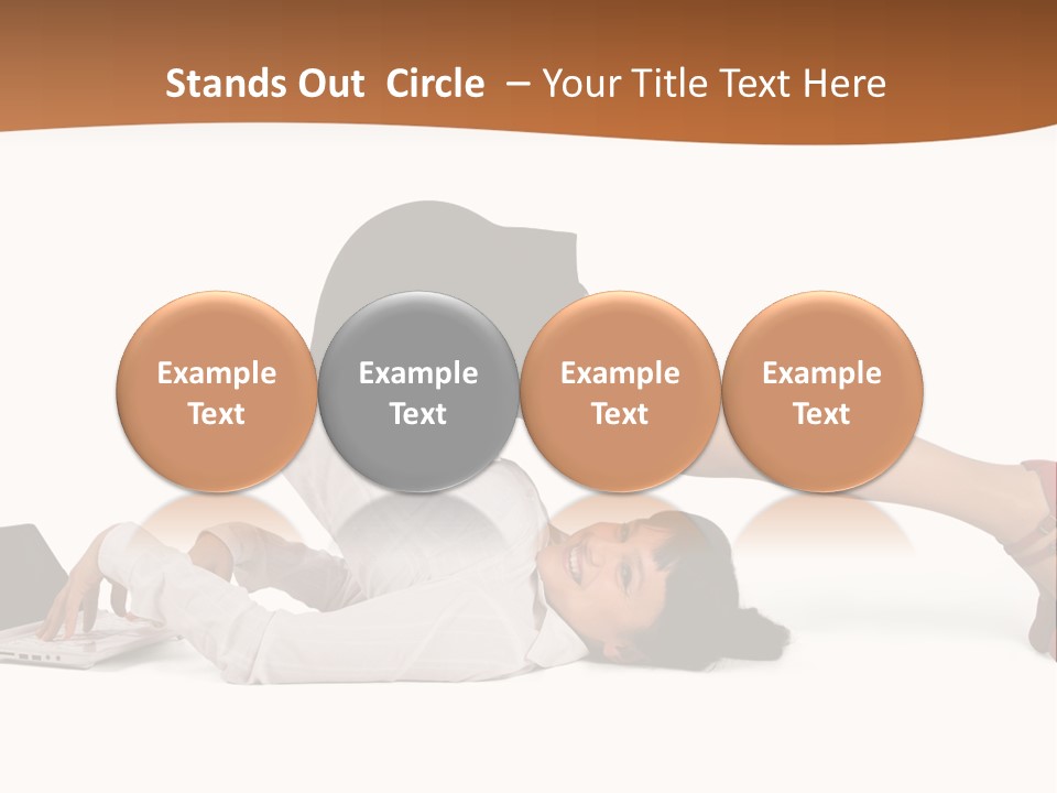 Sexy Mail Chatting PowerPoint Template