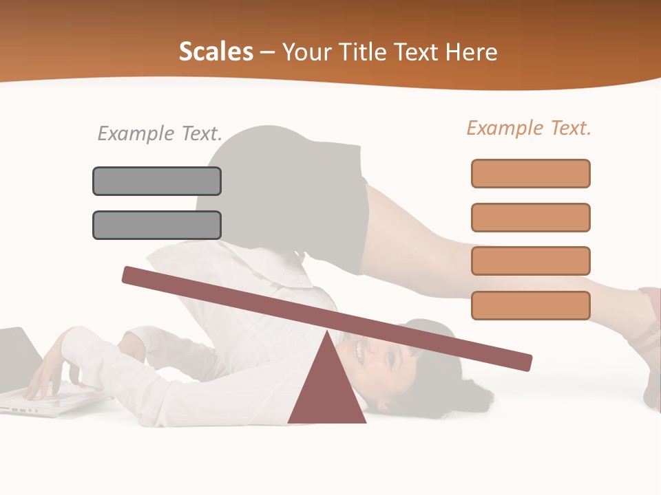 Sexy Mail Chatting PowerPoint Template
