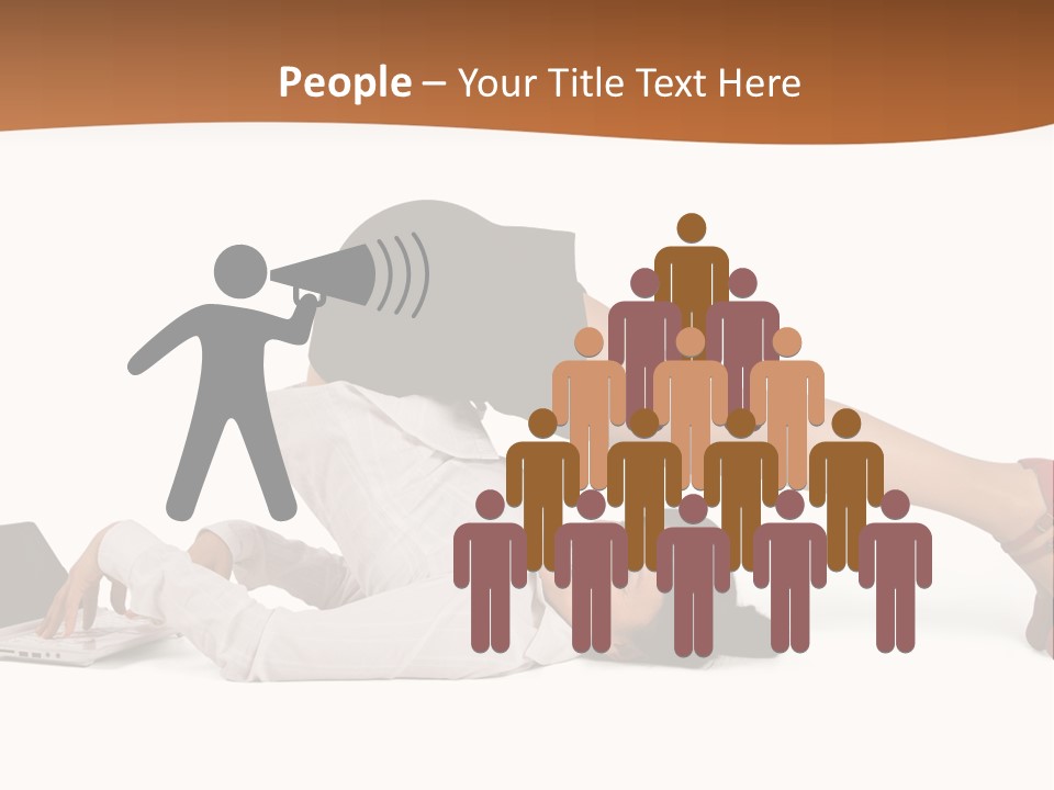 Sexy Mail Chatting PowerPoint Template