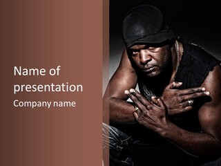 Gangster Urban   PowerPoint Template