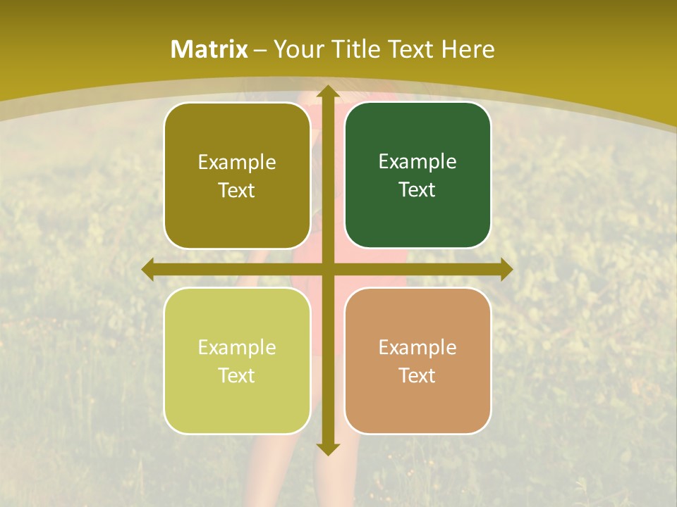 Red Active Foot PowerPoint Template