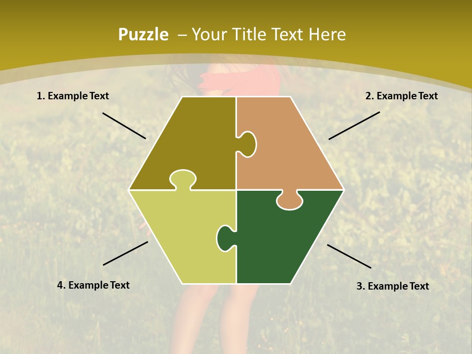 Red Active Foot PowerPoint Template