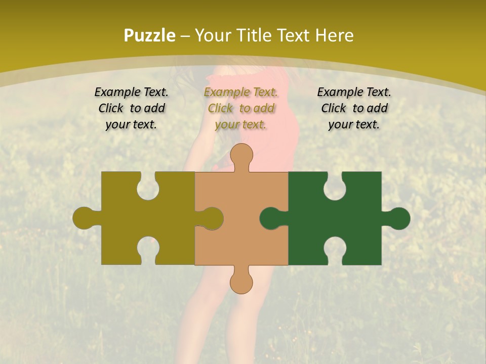 Red Active Foot PowerPoint Template