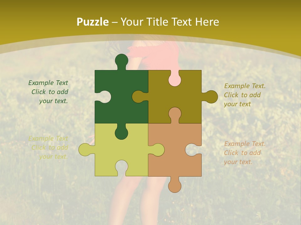 Red Active Foot PowerPoint Template