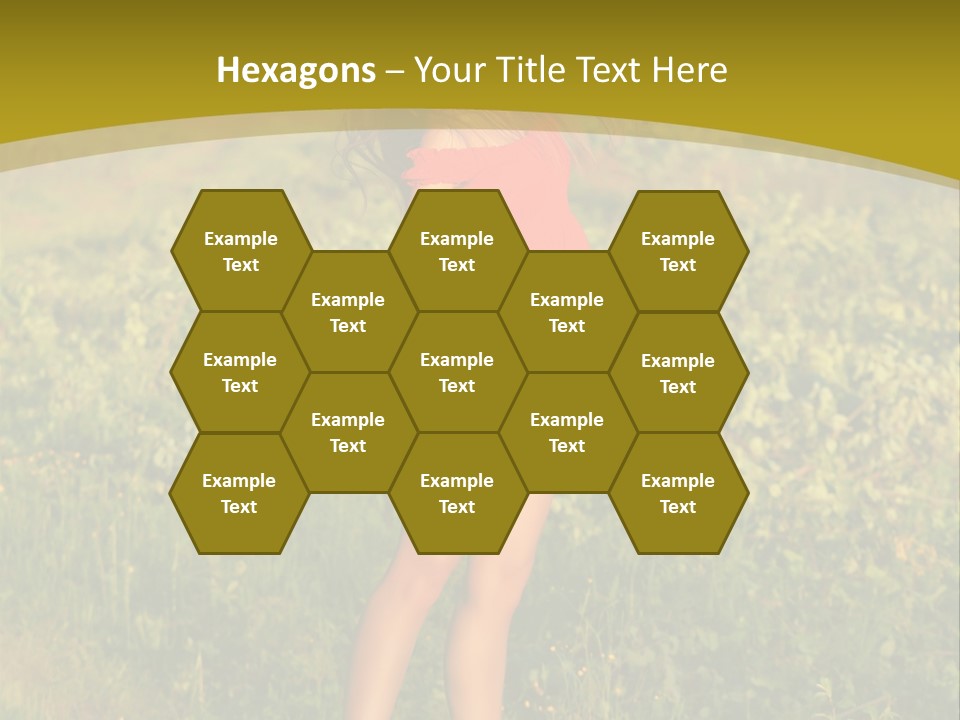 Red Active Foot PowerPoint Template