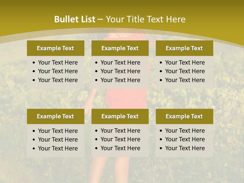 Red Active Foot PowerPoint Template