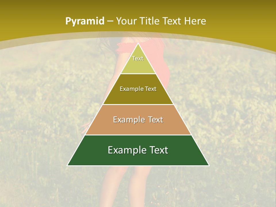 Red Active Foot PowerPoint Template