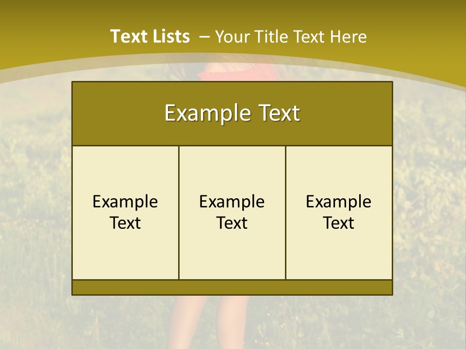 Red Active Foot PowerPoint Template