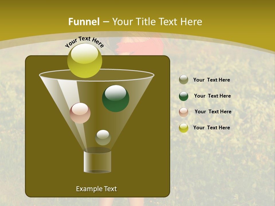 Red Active Foot PowerPoint Template
