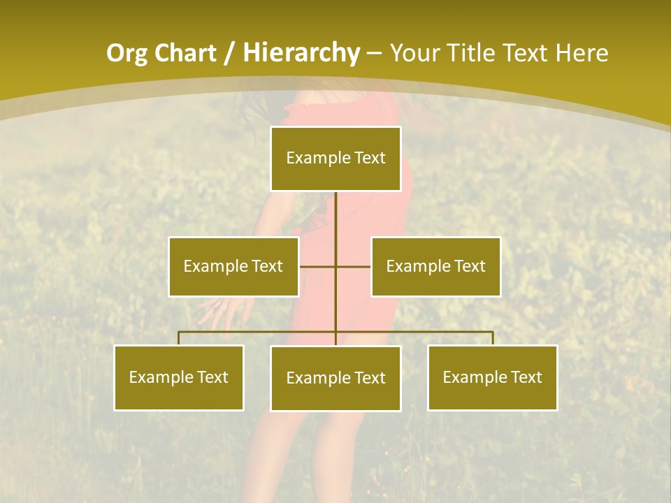 Red Active Foot PowerPoint Template