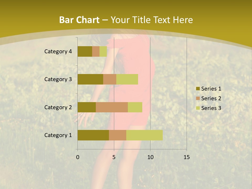 Red Active Foot PowerPoint Template