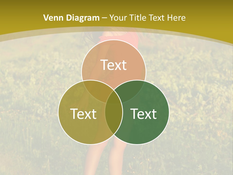 Red Active Foot PowerPoint Template