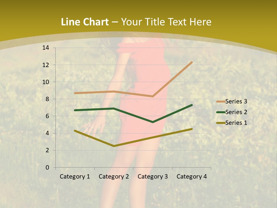 Red Active Foot PowerPoint Template