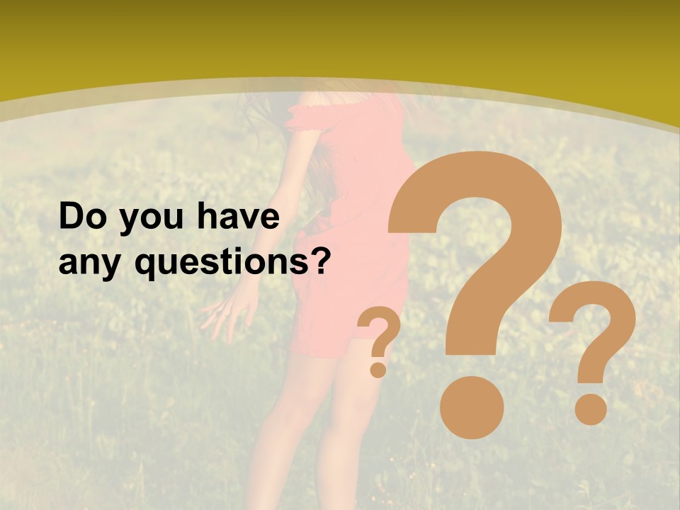 Red Active Foot PowerPoint Template