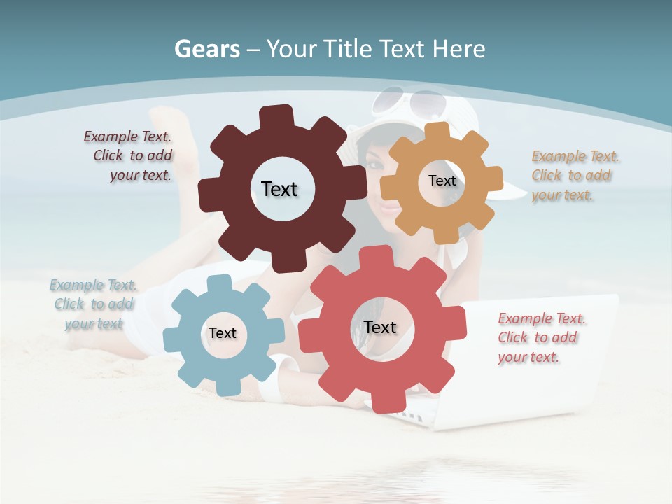 Happy People Nature PowerPoint Template