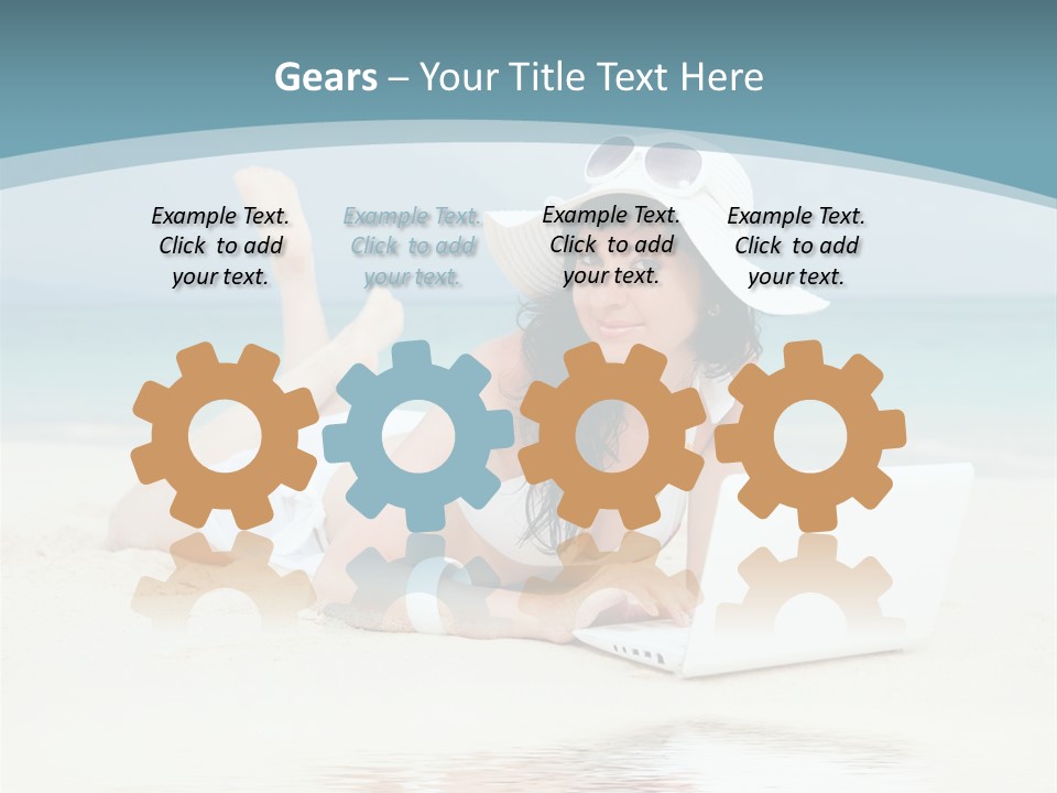 Happy People Nature PowerPoint Template