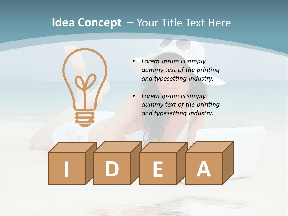 Happy People Nature PowerPoint Template