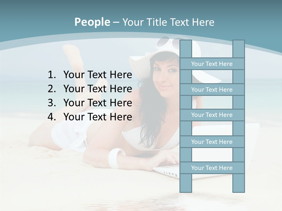 Happy People Nature PowerPoint Template