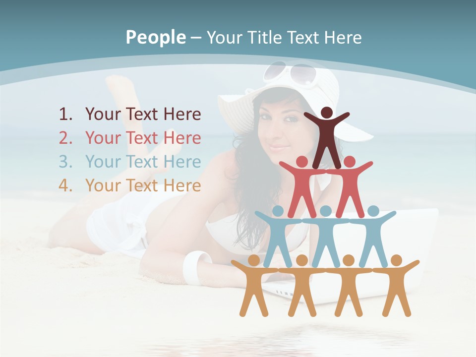 Happy People Nature PowerPoint Template