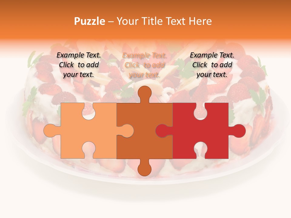 Baking Cake Chocolate PowerPoint Template