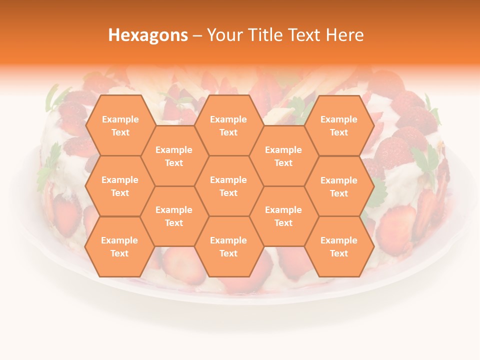 Baking Cake Chocolate PowerPoint Template