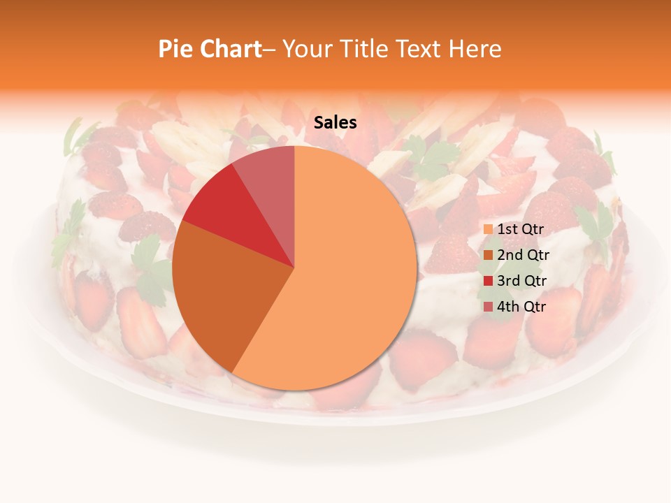 Baking Cake Chocolate PowerPoint Template
