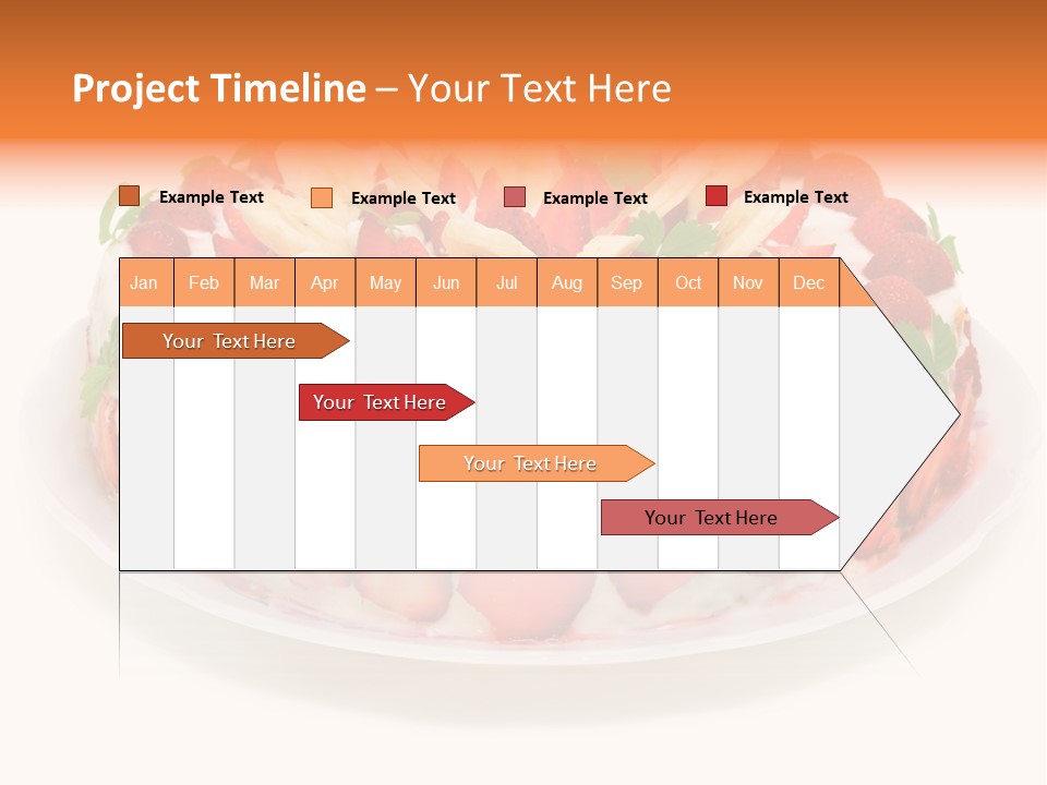Baking Cake Chocolate PowerPoint Template