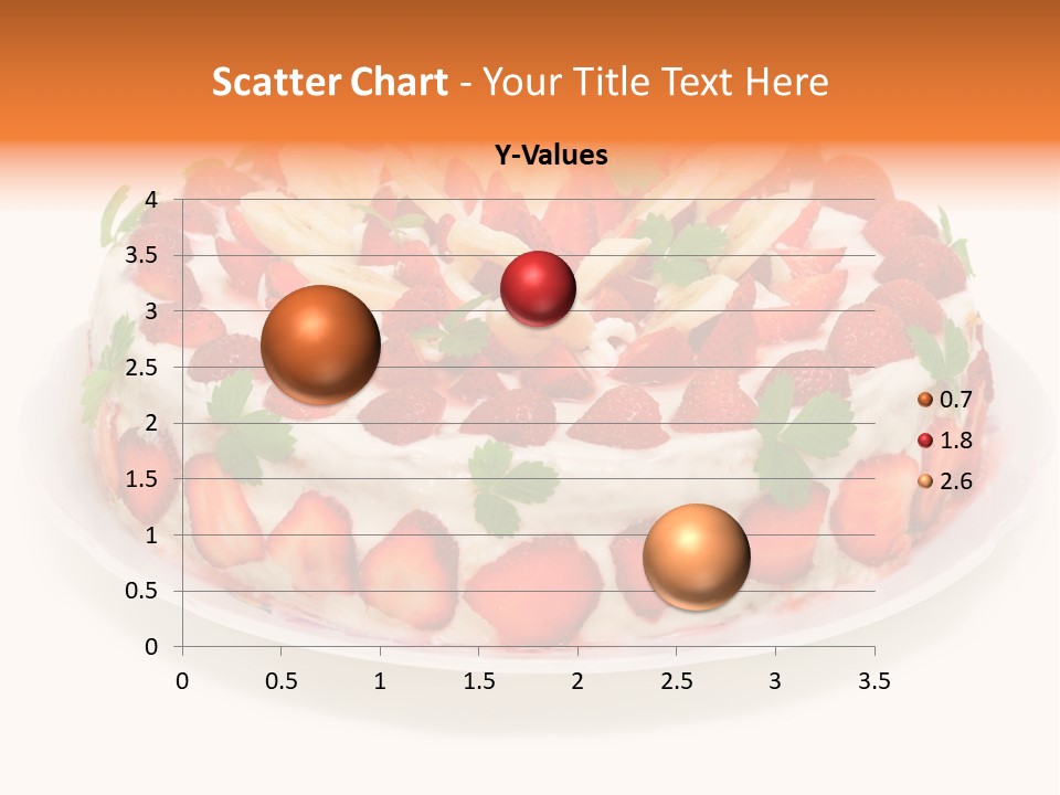 Baking Cake Chocolate PowerPoint Template